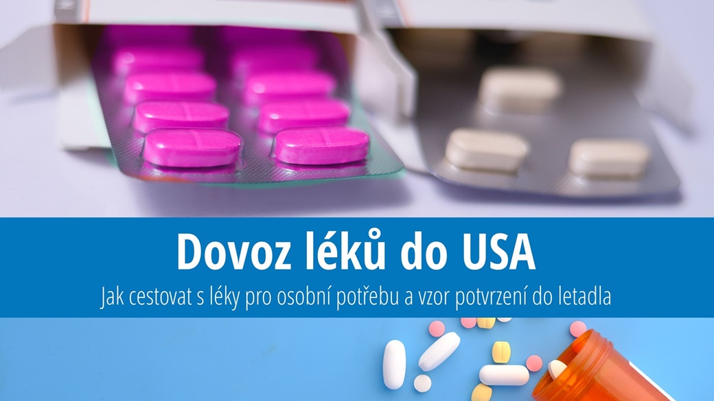 Dovoz léků do USA: Potvrzení do letadla, povolená a zakázaná léčiva | © Unsplash.com